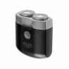 Mini aparat de ras Adler AD 2936, 250 mAh, USB tip C, Turistic, Fara fir, Autonomie 35 min., Negru/Inox