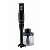 Blender vertical si tocator 2 in 1 Rosberg R51112IC, 400W, Cupa - 500 ml, Lama din otel inoxidabil, Negru